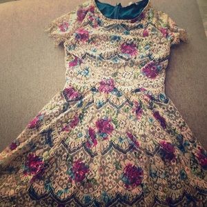 Anthropology Hunter Dixon lace dress